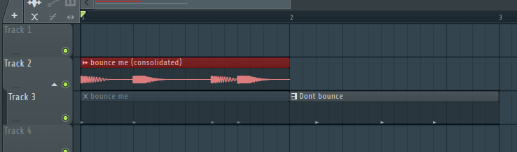 bounce selection