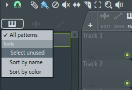 select used patterns